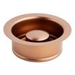 3 1/2" Stainless Steel, Kitchen Garbage Disposal Flange and Stopper - Bronze, , large image number 1
