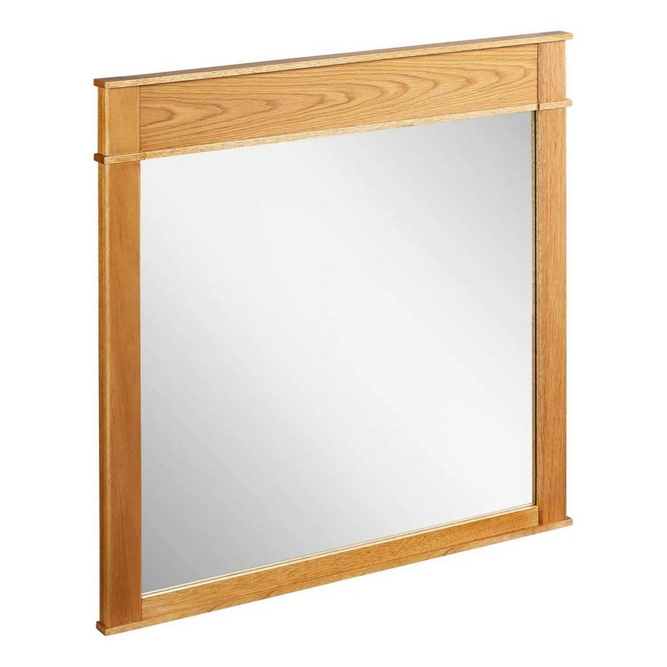 Elegant Decor Aqua 36 x 48 Wood Frame Bathroom Mirror in White, 1 - Harris  Teeter