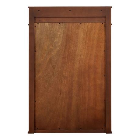 Trossman Vanity Mirror - Antique Coffee