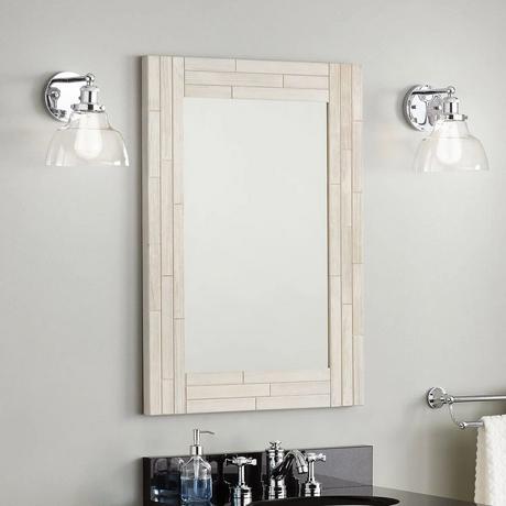 Ansel Vanity Mirror - Cottage White