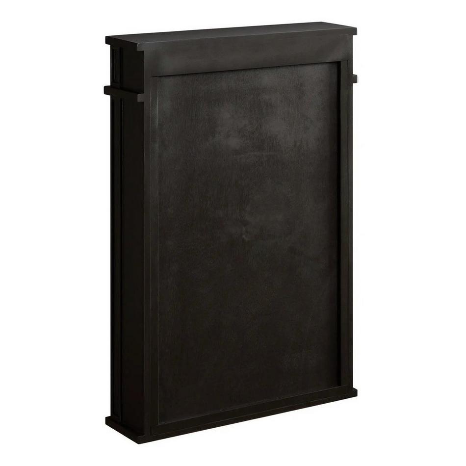 24" Elmdale Medicine Cabinet - Charcoal Black, , large image number 3