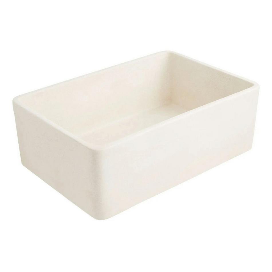 30" Sheldon Reversible Fireclay Farmhouse Sink - Crackled Beige, , large image number 1