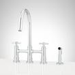 Ailey Bridge Kitchen Faucet with Side Spray, , large image number 6
