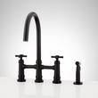 Ailey Bridge Kitchen Faucet with Side Spray, , large image number 8