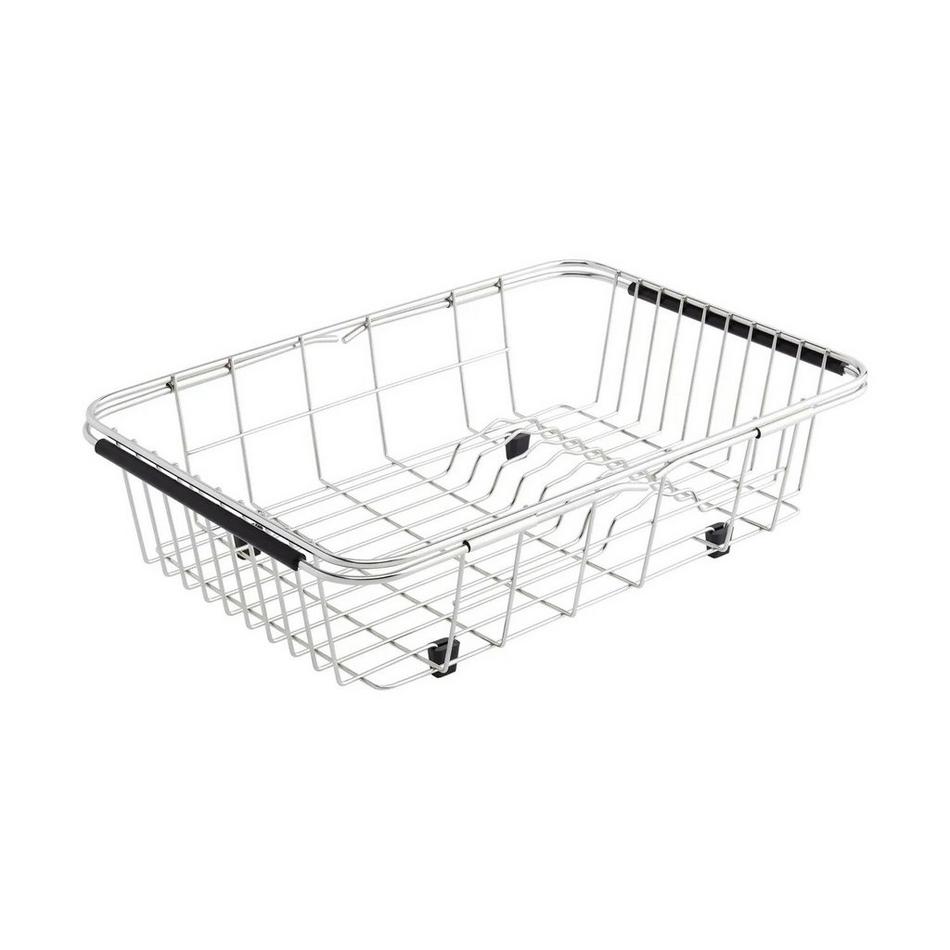 Plastic Rinse Basket  (Extends to 18-1/2"), , large image number 0