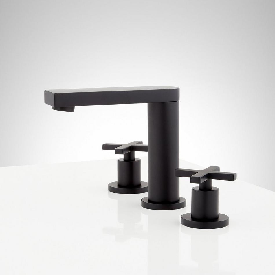 Bilancio Widespread Bathroom Faucet - Matte Black, , large image number 1