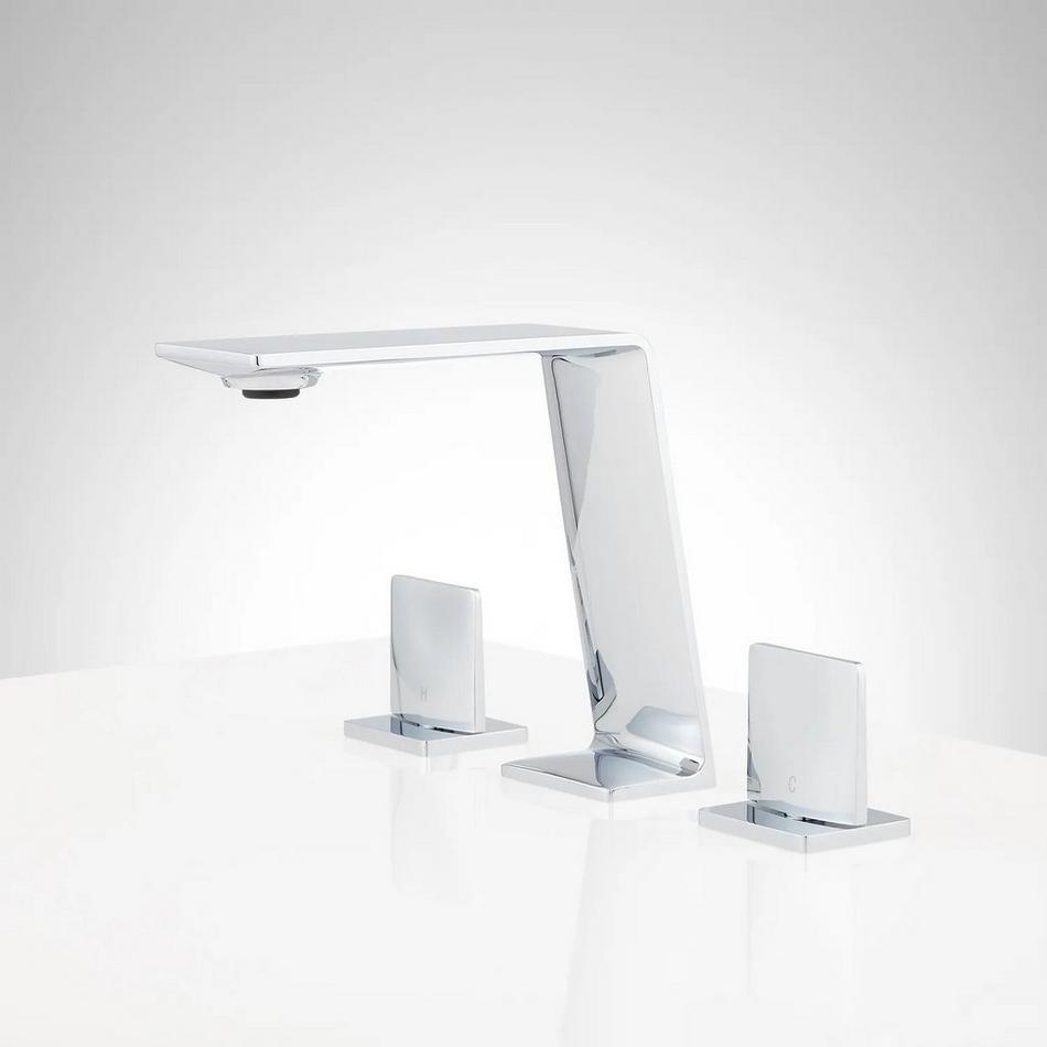 Essato Widespread Bathroom Faucet - Chrome, , large image number 1