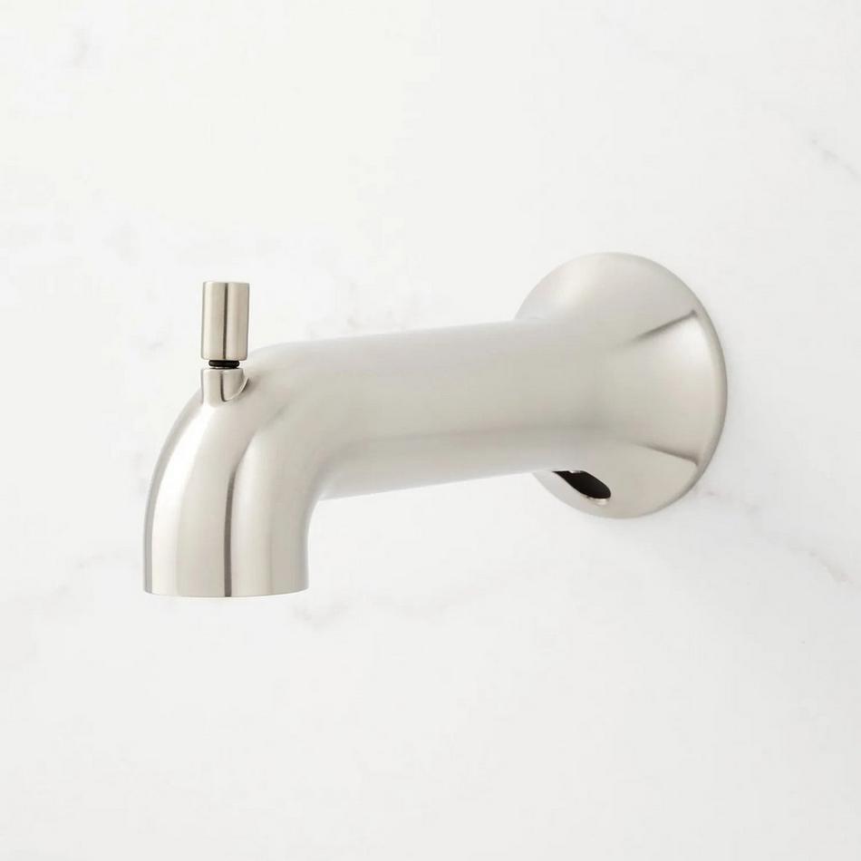 Lentz Pressure Balance Tub and Shower System - Knob Handles - Brushed Nickel, , large image number 7