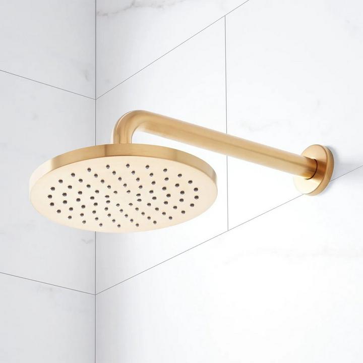 brass shower head