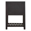 24" Ansel  Console Vanity for Rectangular Undermount Sink - Rustic Black, , large image number 3