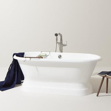 The Classic Charm Set: Henley Tub & Pendleton Faucet