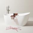 The Modern Elegance Set: Sheba Tub & Greyfield Faucet, , large image number 0