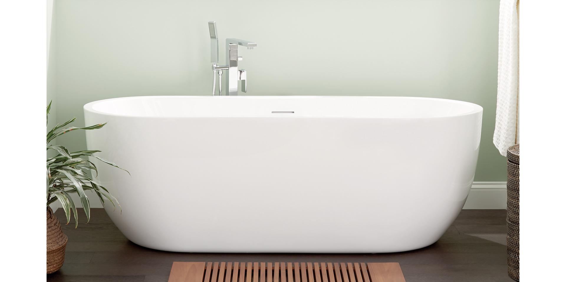 70" Boyce Acrylic Tub - Air Massage