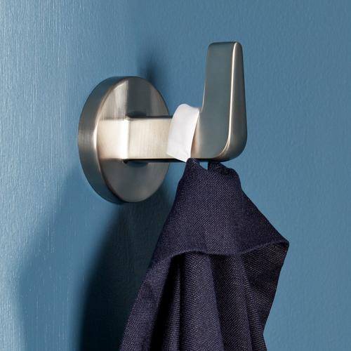 Drea Robe Hook in Brushed Nickel