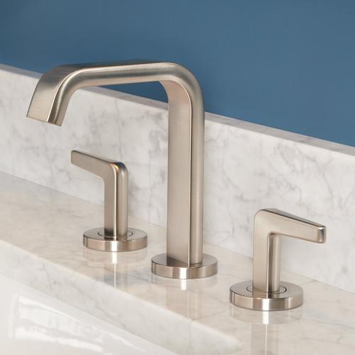 Drea Widespread Bathroom Faucet in Brushed Nickel