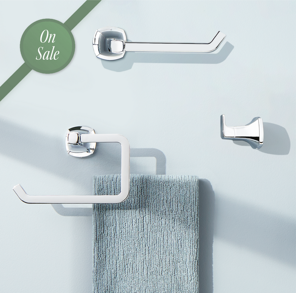 Sefina Bath Accessory Set - Chrome