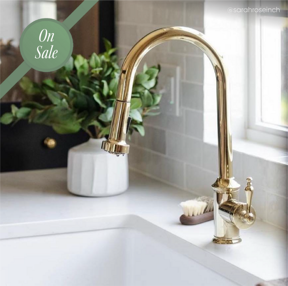 Southgate Kitchen Faucet - Polished Brass