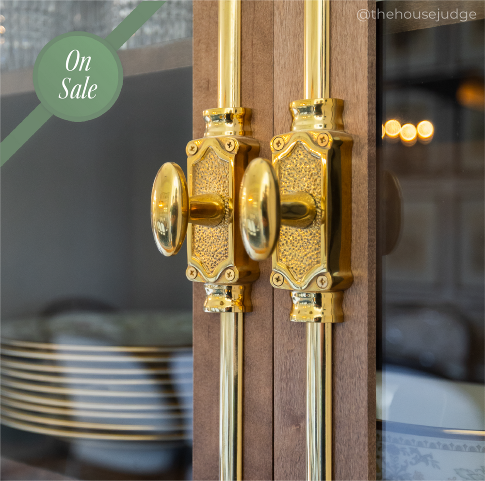 Corabel Cremone Bolt - Satin Brass