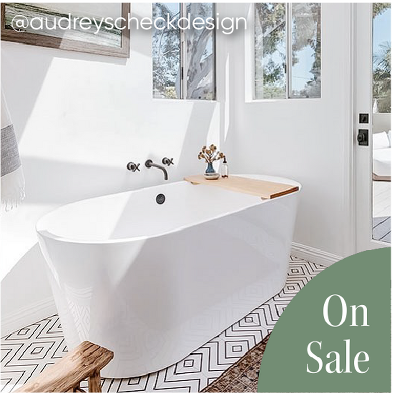Eden Acrylic Freestanding Tub - Matte White