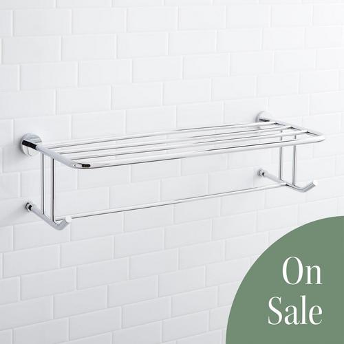 Ceeley Collection Towel Rack - Chrome