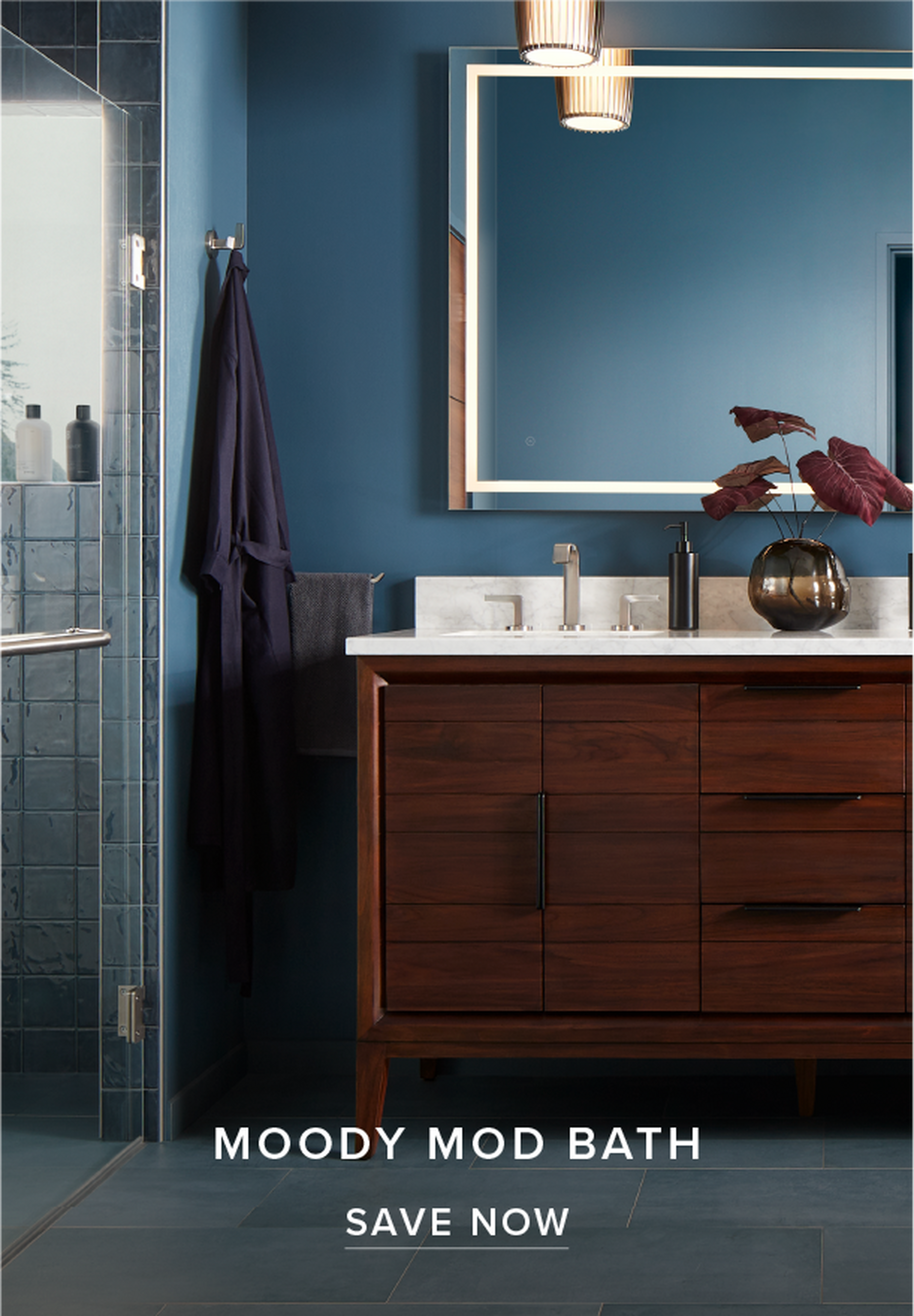 Moody Mod Bath - Save Now