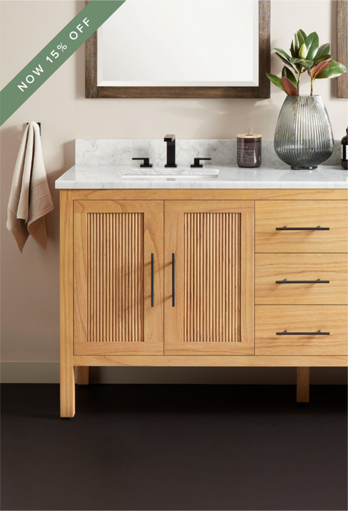 72" Ayanna Vanity in Natural Mindi