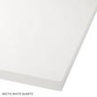 61"x22" 3cm Quartz Top for Undermount Sinks - Arctic White - White Porcelain Sink, , large image number 2
