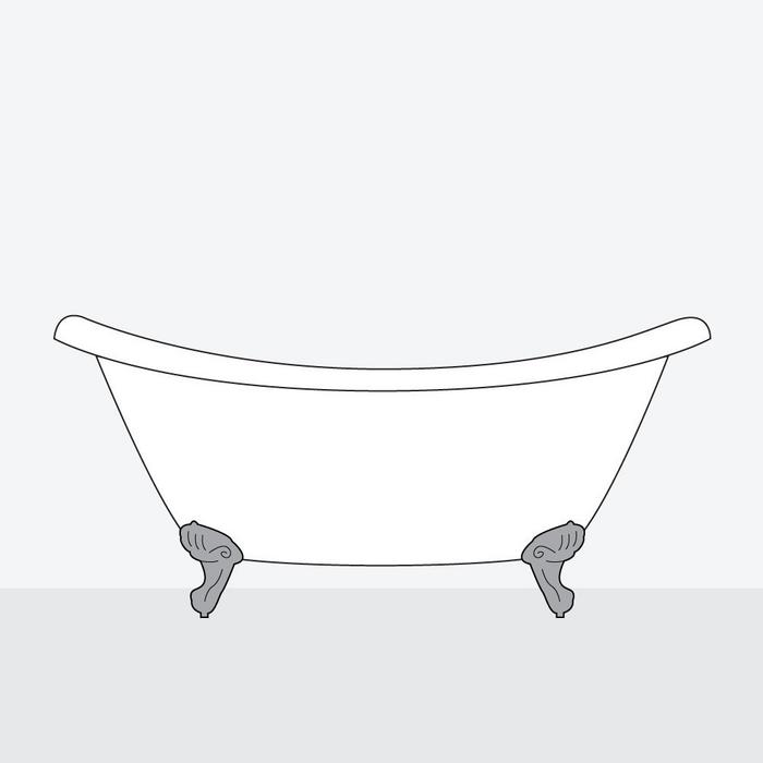 Step 7 - flip the tub over. Be sure to lift the tub by the rim only. Tighten the levelers on the bottom as needed