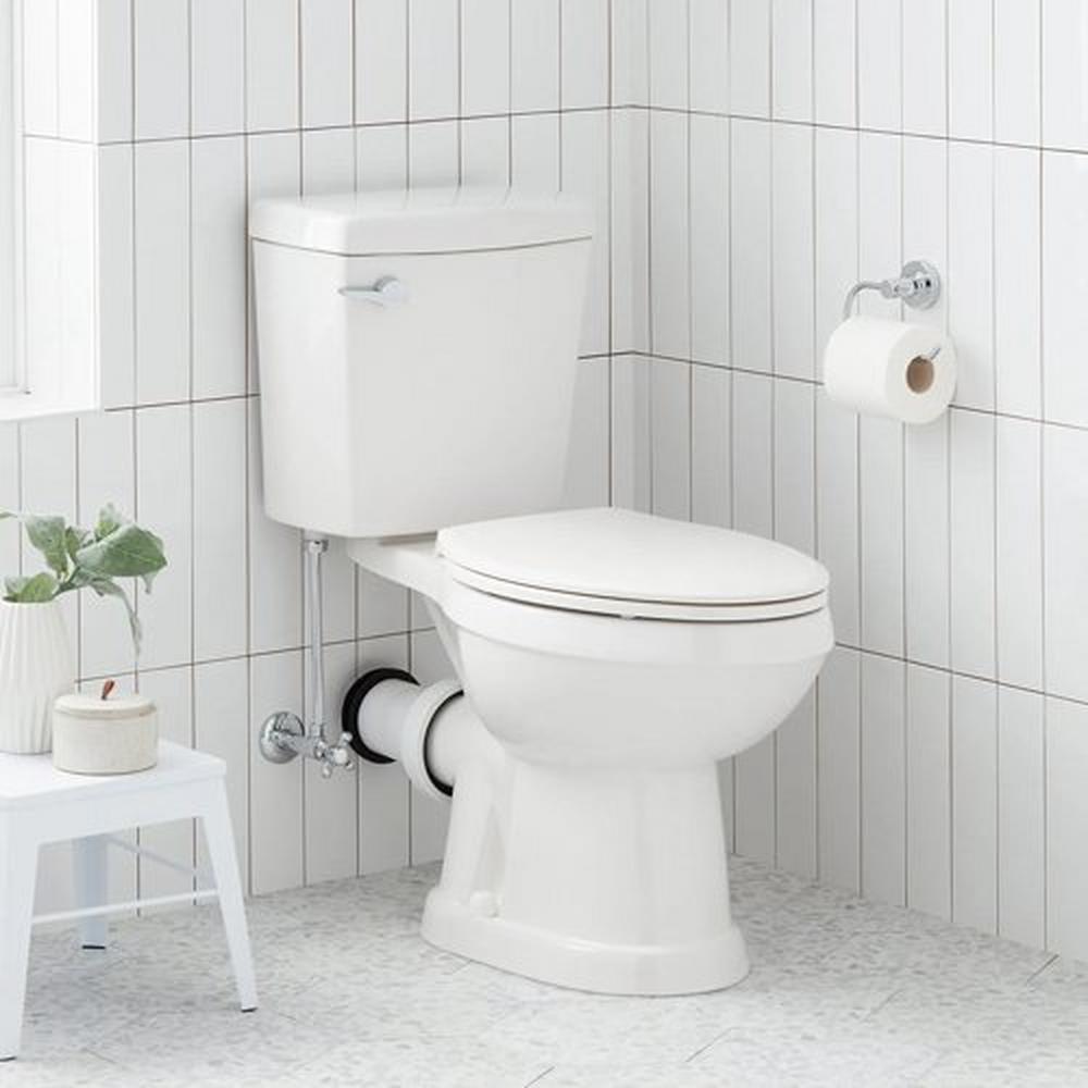 How to Install a Rear Outlet Toilet