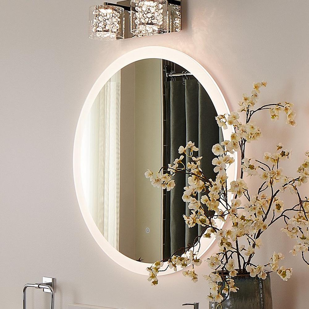 Opalo Circular Lighted Mirror