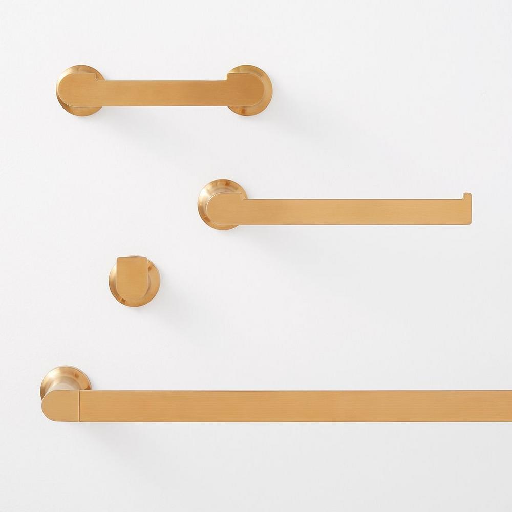 Berwyn Bath Accessory Set - Brushed Gold