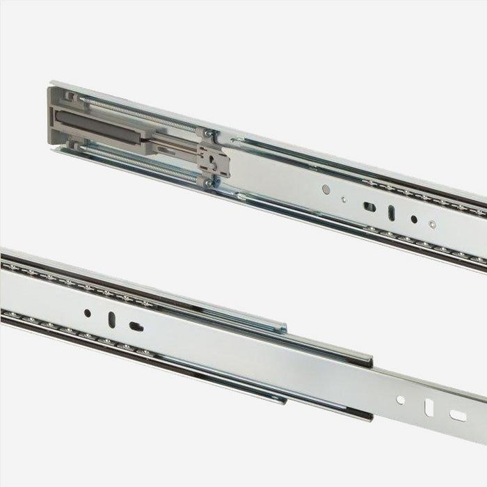 Ball-bearing slides for cabinet installation