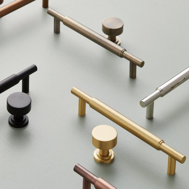 What is the difference between brass finishes in cabinet hardware