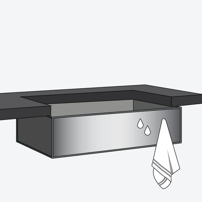 Clean Stainless Steel Method 3: Step 5 - Rinse the area with warm water and dry with a soft cloth