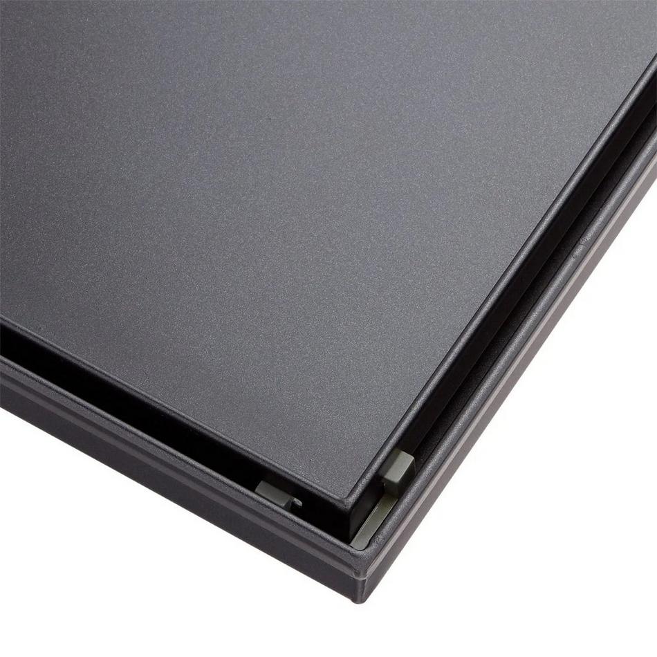 6" Cohen Square Tile-In Shower Drain - Brushed Stainless Steel, , large image number 7
