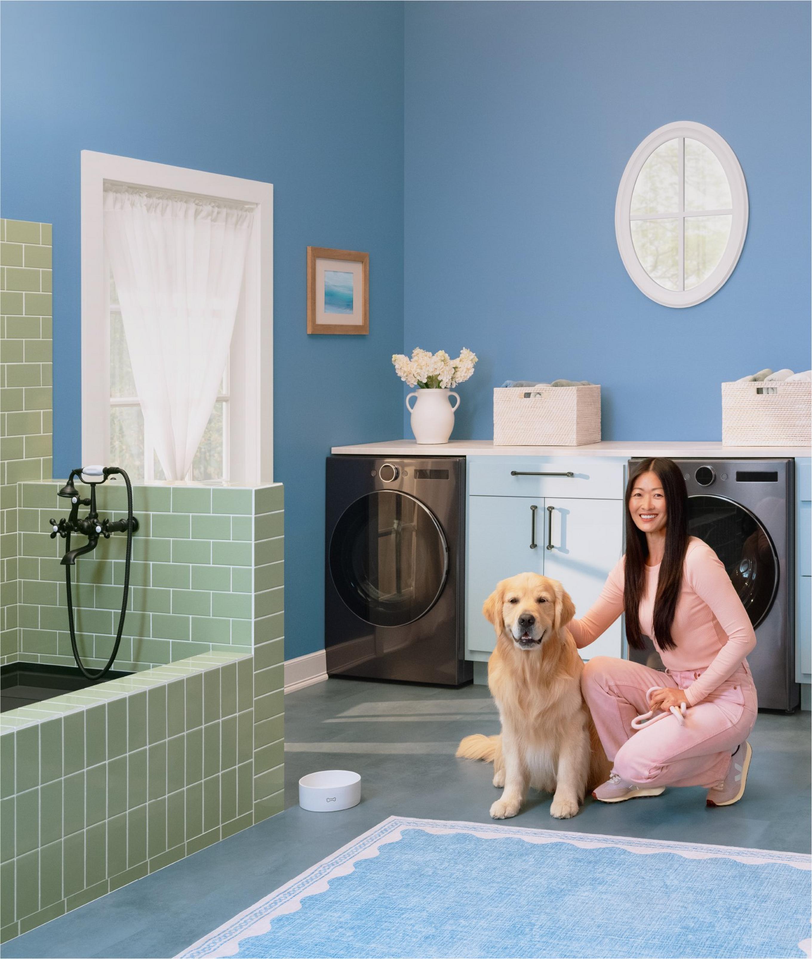 Wall-Mount Telephone Tub Faucet - Matte Black, Jessamy Laundry Sink and Faucet Set, Orwell Cabinet Pull