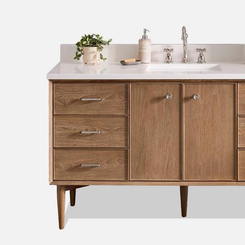 Wendolyn Double Vanity With Undermount Sinks - Natural