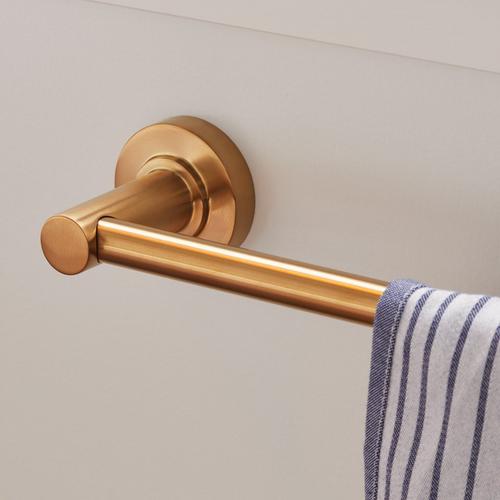 Lexia Towel Bar in Brushed Gold