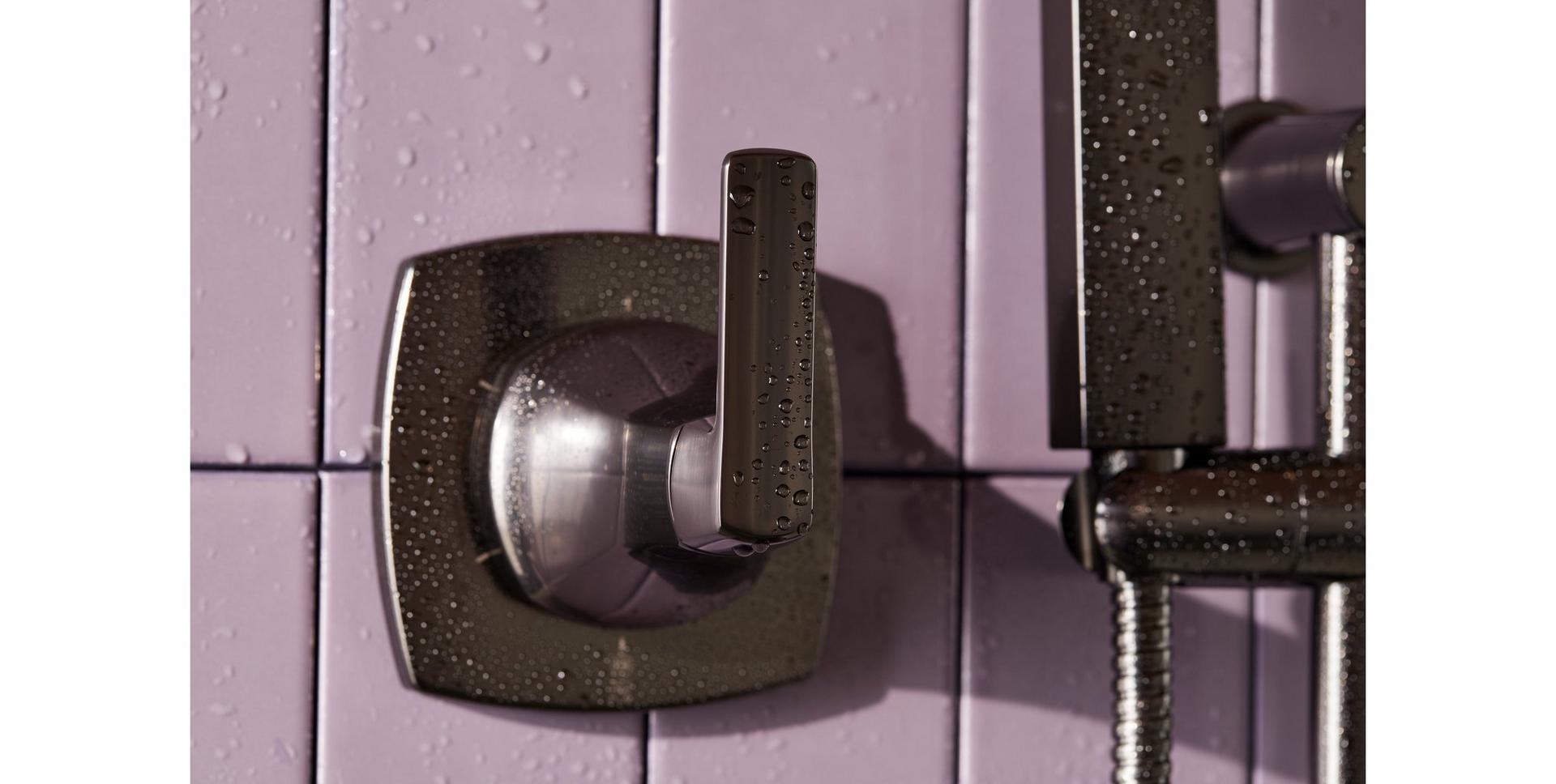 Sefina Pressure Balance Shower Valve and Hand Shower in Gunmetal