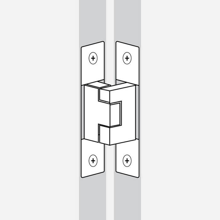 Illustration of a Concealed Hinge