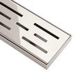 24" Effendi Linear Shower Drain - with Drain Flange - Polished Stainless Steel, , large image number 1