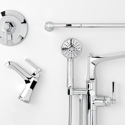 Elita Single-Hole Faucet, Tub Faucet, Towel Rod, Shower Diverter