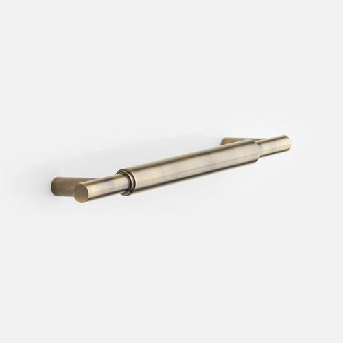 Colmar Solid Brass Cabinet Pull in Antique Brass