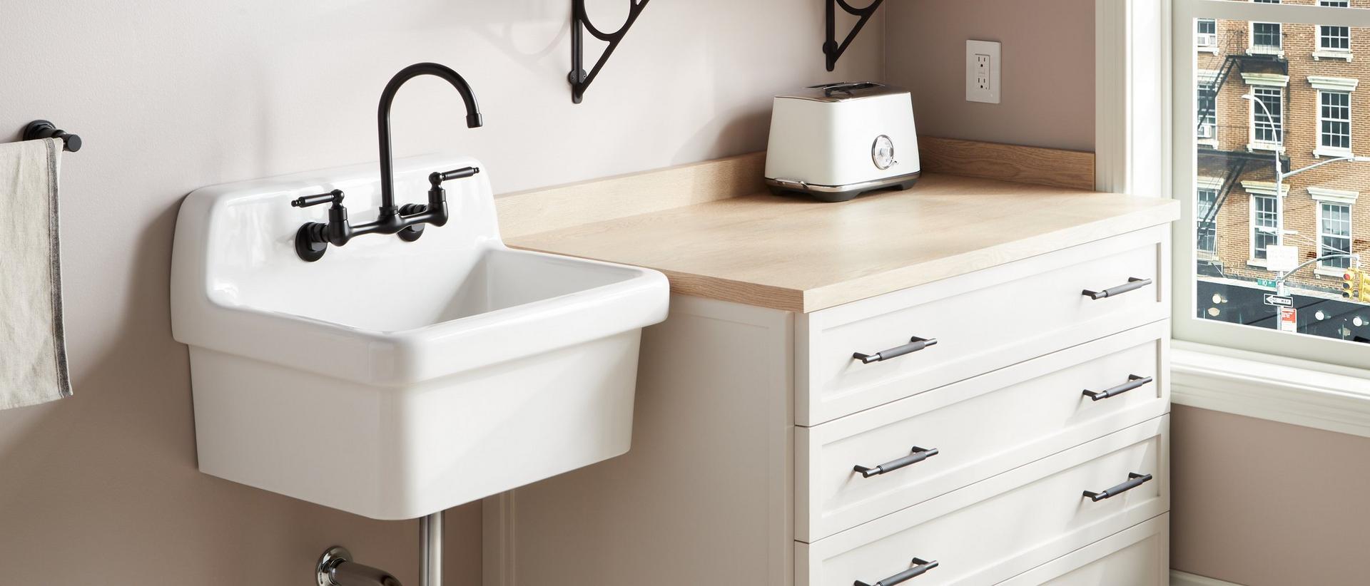 Jessamy Wall-Mount Utility Sink