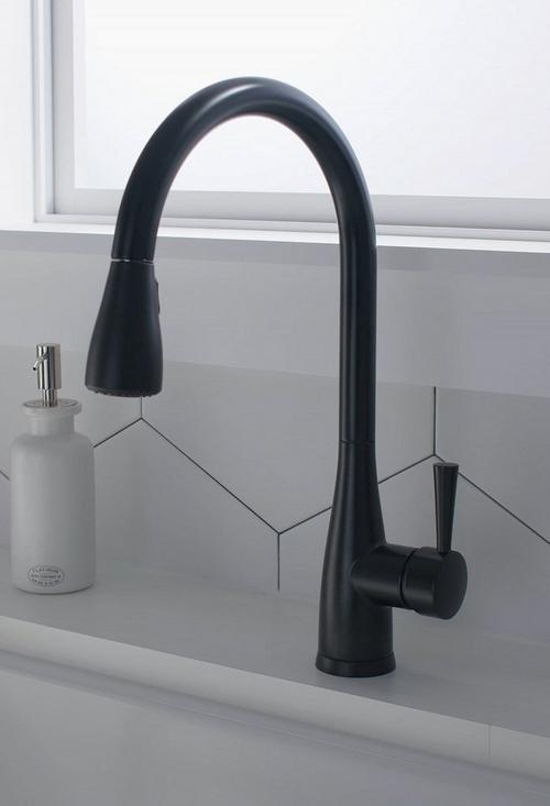 Calverton Single-Hole Pull-Down Kitchen Faucet