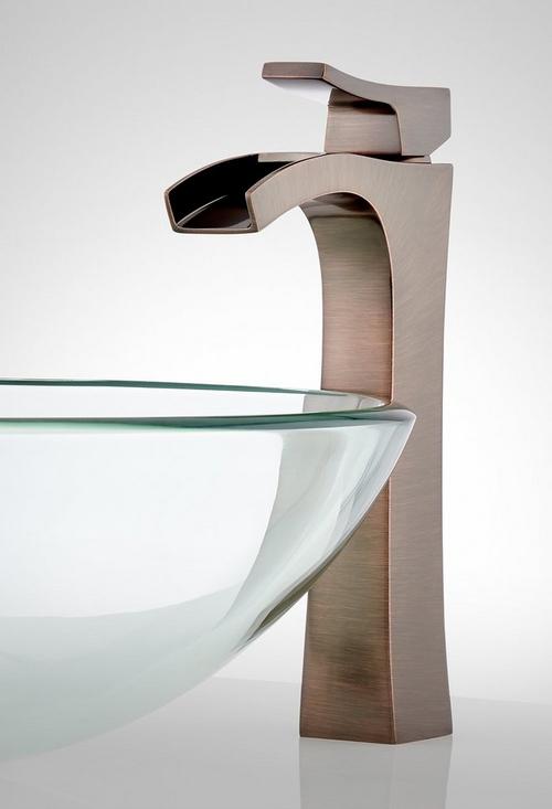 Vilamonte Waterfall Vessel Faucet in Oil Rubbed Bronze