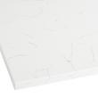 49" 2cm Quartz Vanity Backsplash - Feathered White, , large image number 1