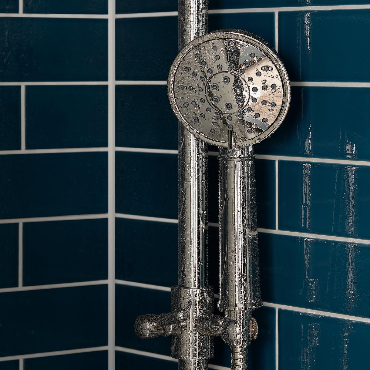 FundamentALL Transitional Round Multifunction 1.8 GPM Hand Shower - Chrome