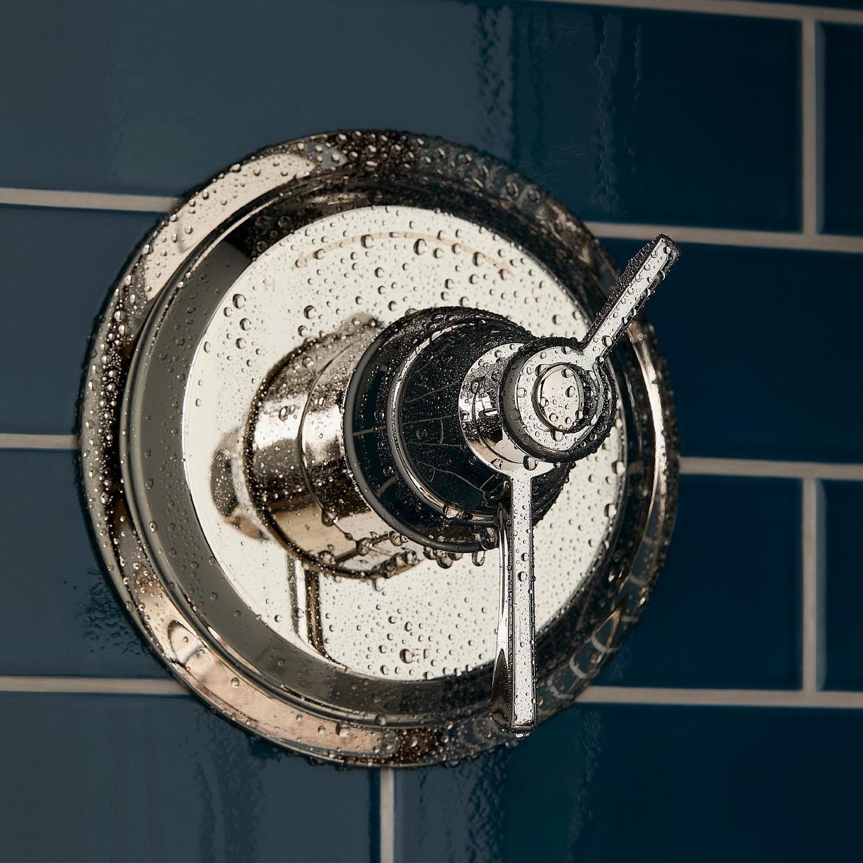 Marceau Dual Control Pressure Balance Shower Trim - Lever Handles - Chrome