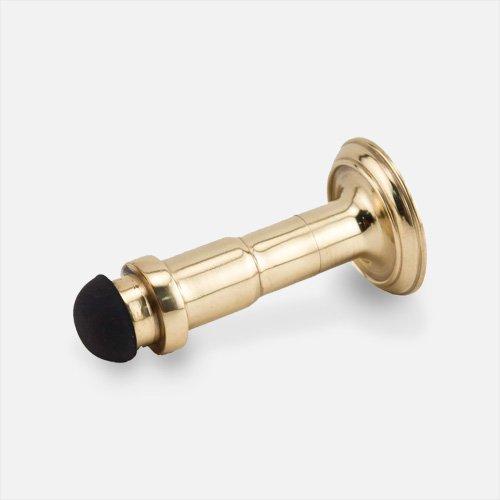 Solid Brass Rook Doorstop in Polished Brass